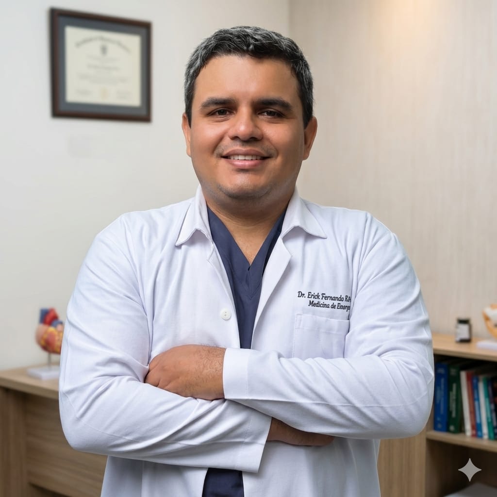 Médico atendiendo a un paciente
